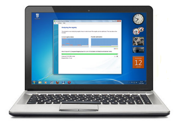 Auslogics Registry Defrag (โปรแกรมเรียงไฟล์ Registry ข้อมูลรีจิสทรี) : 