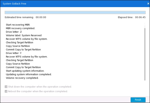 โปรแกรมสำรองข้อมูลและกู้คืนไฟล์ข้อมูล EaseUS System GoBack โปรแกรมสำรองข้อมูลและกู้คืนไฟล์ข้อมูล EaseUS System GoBack