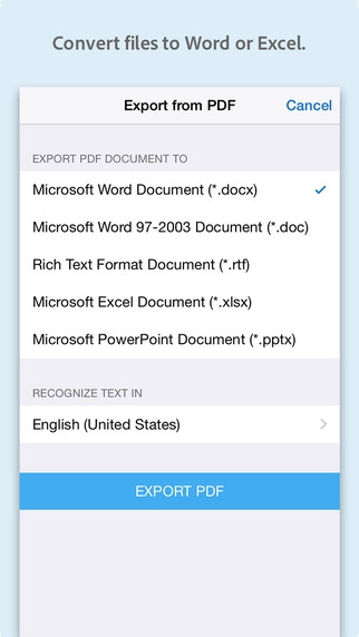 Adobe Acrobat Reader (App อ่านไฟล์เอกสาร PDF) : Adobe Acrobat Reader (App อ่านไฟล์เอกสาร PDF) :