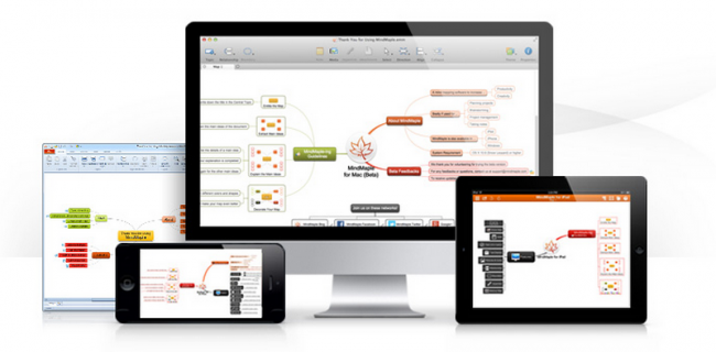 โปรแกรมสร้างแผนผังความคิด MindMaple Lite โปรแกรมสร้างแผนผังความคิด MindMaple Lite