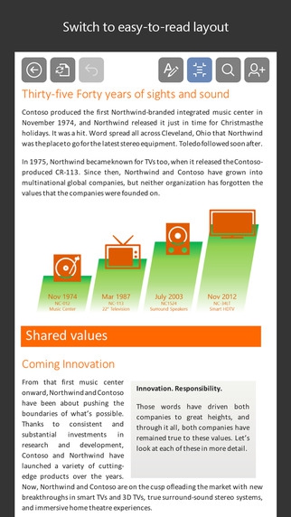 แอป Microsoft Word