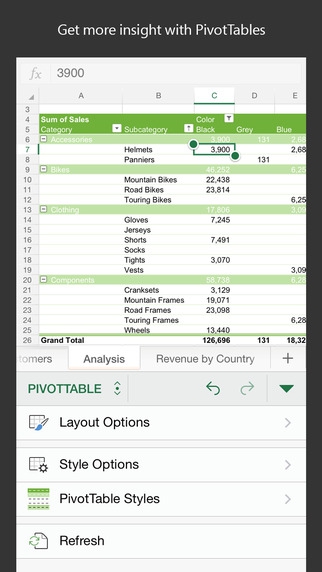 Microsoft Excel (App สเปรดชีต สร้างตารางคิดเลข) : Microsoft Excel (App สเปรดชีต สร้างตารางคิดเลข) :