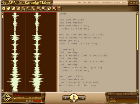 ดาวน์โหลดโปรแกรม AV Video Karaoke Maker ดาวน์โหลดโปรแกรม AV Video Karaoke Maker