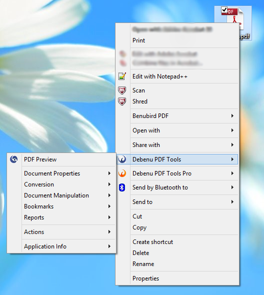 โปรแกรมแปลงไฟล์ Debenu PDF Tools