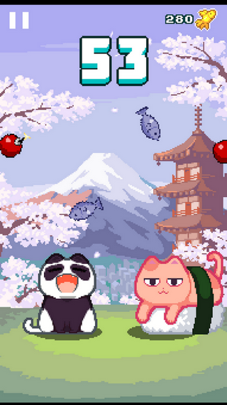 Nom Cat (App เกมส์แมวเลือกกินปลา ไม่กินระเบิด) : Nom Cat (App เกมส์แมวเลือกกินปลา ไม่กินระเบิด) :