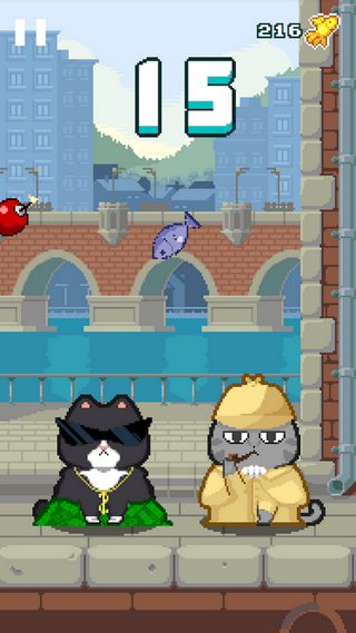 Nom Cat (App เกมส์แมวเลือกกินปลา ไม่กินระเบิด) : Nom Cat (App เกมส์แมวเลือกกินปลา ไม่กินระเบิด) :