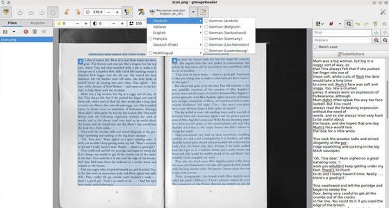 gImageReader (โปรแกรม Image Reader แยกข้อความจากรูปภาพ) : gImageReader (โปรแกรม Image Reader แยกข้อความจากรูปภาพ) :