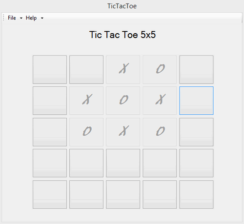 เกมส์ Tic Tac Toe Game