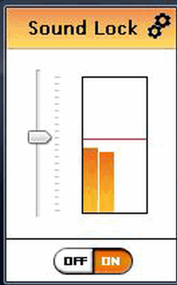 โปรแกรมควบคุมเสียง Sound Lock