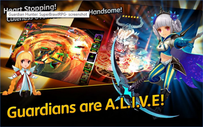 Guardian Hunter (App เกมส์นักล่าผู้พิทักษ์สไตล์ RPG) : 