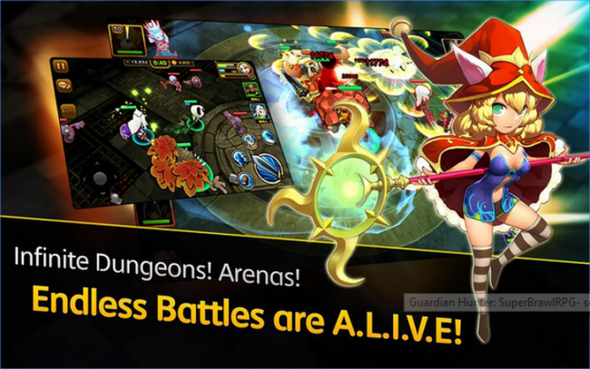 Guardian Hunter (App เกมส์นักล่าผู้พิทักษ์สไตล์ RPG) : 