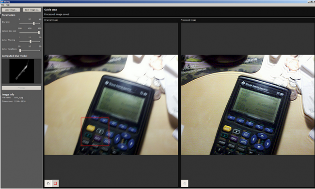 โปรแกรมแก้ไขภาพเบลอ Blurity โปรแกรมแก้ไขภาพเบลอ Blurity