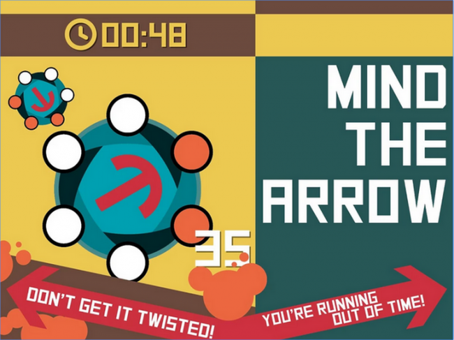 Mind The Arrow Match The Dots (App เกมส์จับคู่) : 