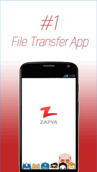 App แชร์ไฟล์ยอดฮิต Zapya