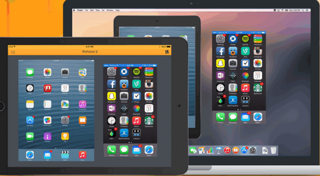 โปรแกรมแชร์หน้าจอ Reflector โปรแกรมแชร์หน้าจอ Reflector