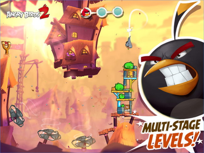 Angry Birds 2 (App เกมส์นกโกรธ Angry Birds ภาค 2) : Angry Birds 2 (App เกมส์นกโกรธ Angry Birds ภาค 2) :