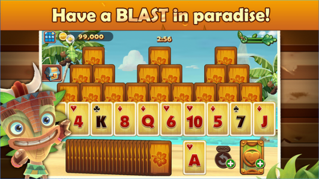 ดาวน์โหลด Solitaire TriPeaks ดาวน์โหลด Solitaire TriPeaks