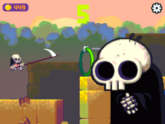 App เกมส์ไม้กระโดด Vault