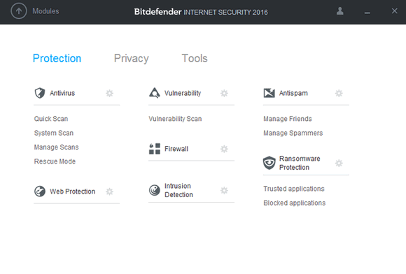 โปรแกรมแอนตี้ไวรัส BitDefender Internet Security โปรแกรมแอนตี้ไวรัส BitDefender Internet Security