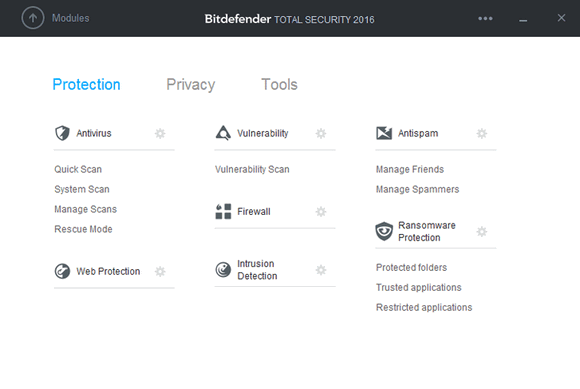 โปรแกรม BitDefender Total Security