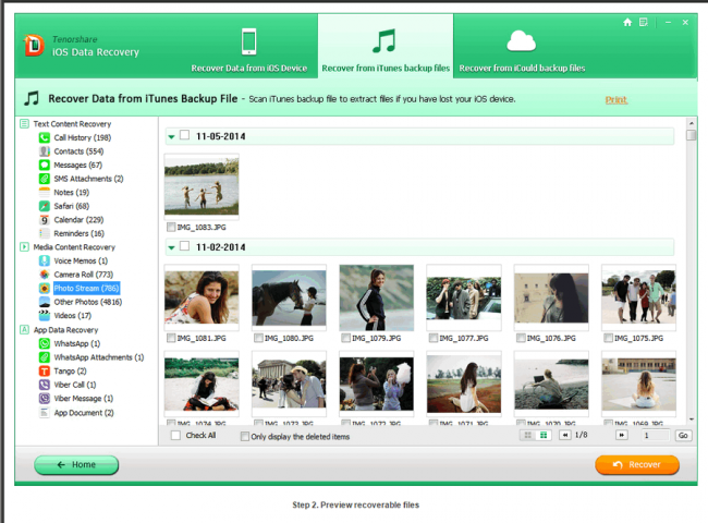 ดาวน์โหลดโปรแกรมกู้ไฟล์ Tenorshare iPhone Data Recovery for Windows ดาวน์โหลดโปรแกรมกู้ไฟล์ Tenorshare iPhone Data Recovery for Windows