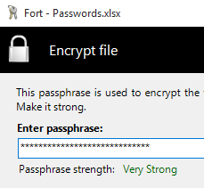 Fort (โปรแกรม Fort ล็อกไฟล์ ล็อกข้อมูล ใช้งานง่ายรวดเร็ว) : 
