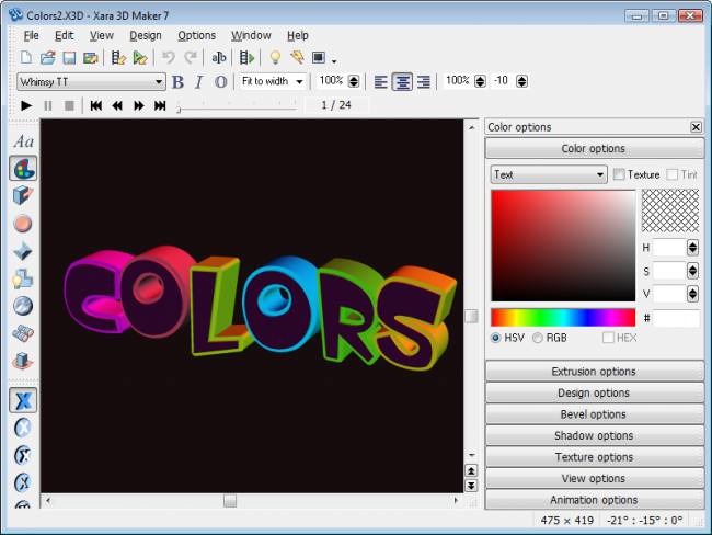 ดาวน์โหลดโปรแกรม Xara 3D Maker ดาวน์โหลดโปรแกรม Xara 3D Maker