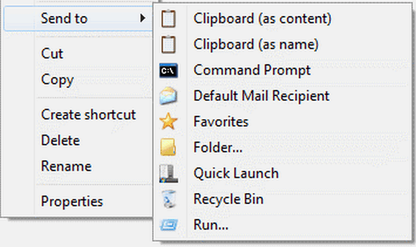 โปรแกรมปรับแต่งเมนูคลิกขวา Send To Toys โปรแกรมปรับแต่งเมนูคลิกขวา Send To Toys