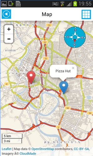 App แผนที่ Thailand Offline Map App แผนที่ Thailand Offline Map