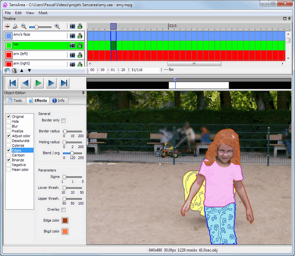 โปรแกรมเบลอหน้า Sensarea โปรแกรมเบลอหน้า Sensarea