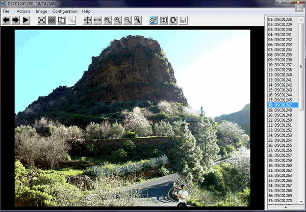 โปรแกรมดูรูป GonVisor