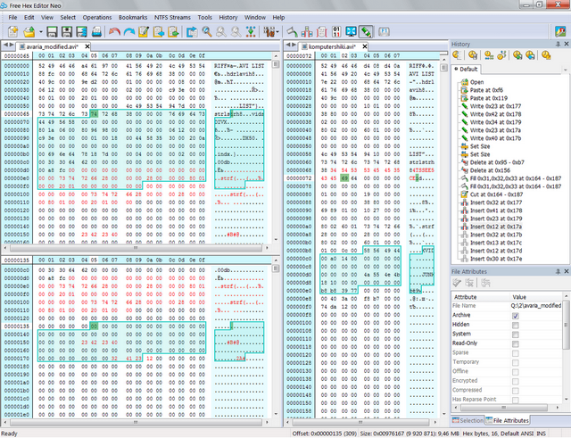 โปรแกรมแก้ไขโค้ด แก้ไขไฟล์ Free Hex Editor Neo