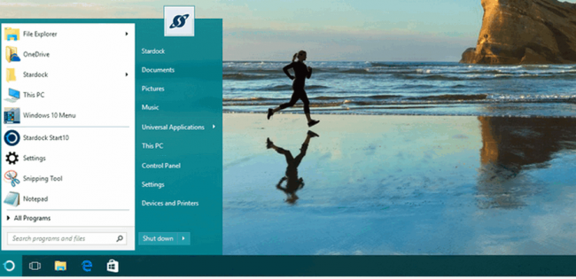 โปรแกรมปรับแต่งสตาร์ทเมนู Start10