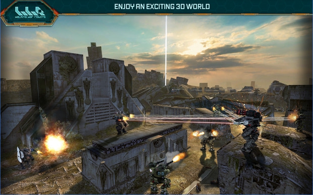 Walking War Robots (App เกมส์สงครามจักรกลถล่มเมือง) : Walking War Robots (App เกมส์สงครามจักรกลถล่มเมือง) :
