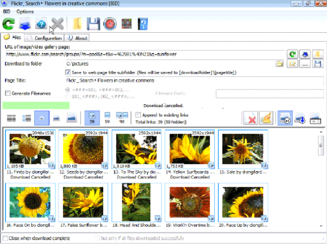 Bulk Image Downloader (ดาวน์โหลดโปรแกรม Bulk Image โหลดรูปภาพจากเว็บเพจ) : Bulk Image Downloader (ดาวน์โหลดโปรแกรม Bulk Image โหลดรูปภาพจากเว็บเพจ) :