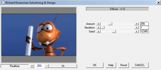 โปรแกรมแต่งรูป Diffuse 