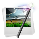 Diffuse (โปรแกรม Diffuse ทำภาพขอบเบลอ Diffusion) : 