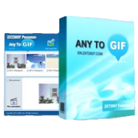 Any to GIF (โปรแกรมสร้างภาพเคลื่อนไหว GIF จากไฟล์ภาพนิ่ง)