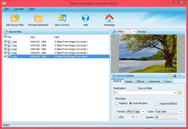 โปรแกรมแปลงไฟล์รูปภาพ ปรับแต่งรูปภาพ Best Free Image Converter โปรแกรมแปลงไฟล์รูปภาพ ปรับแต่งรูปภาพ Best Free Image Converter