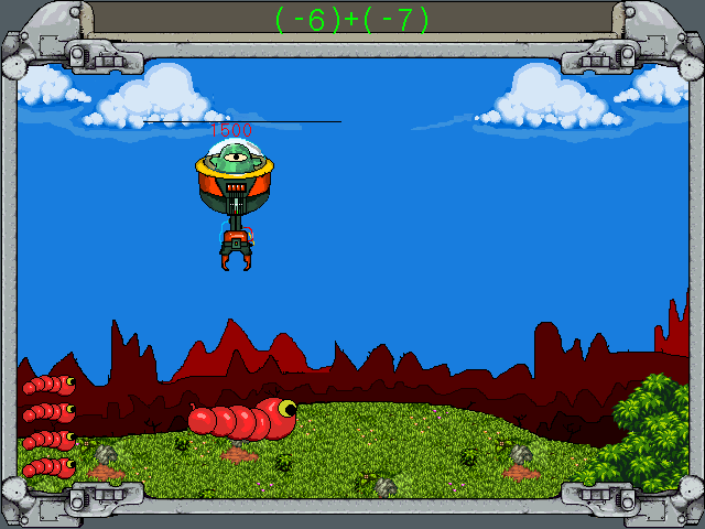 เกมส์บวกเลขจำนวนเต็ม GWorm เกมส์บวกเลขจำนวนเต็ม GWorm