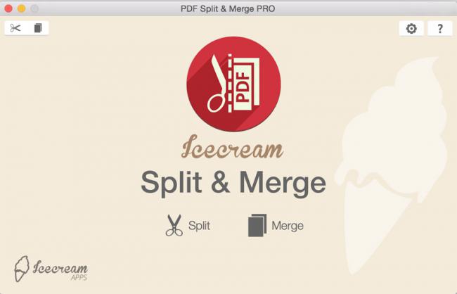 โปรแกรมแยกไฟล์ รวมไฟล์ Icecream PDF Split & Merge for Mac โปรแกรมแยกไฟล์ รวมไฟล์ Icecream PDF Split & Merge for Mac