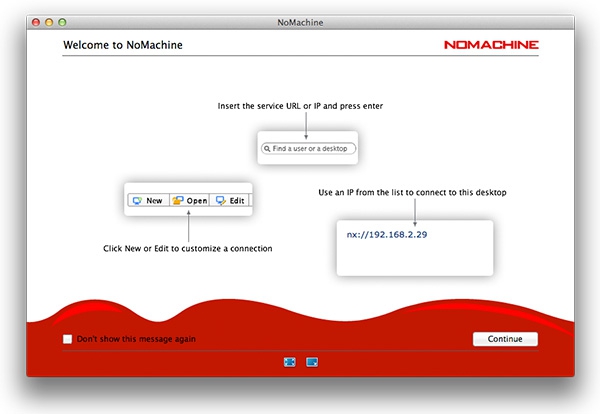 โปรแกรมรีโมทคอมพิวเตอร์ NoMachine