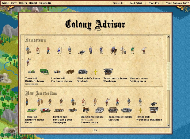 เกมส์วางแผนการรบ FreeCol