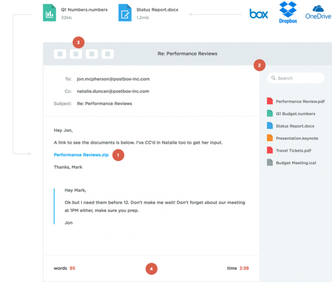 โปรแกรม Postbox จัดการอีเมล โปรแกรม Postbox จัดการอีเมล