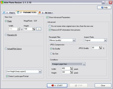 โปรแกรมย่อรูป แปลงไฟล์ Able Photo Resizer โปรแกรมย่อรูป แปลงไฟล์ Able Photo Resizer