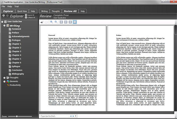 FreeWriter Standard (พิมพ์รายงาน เขียนนิยาย บรรยายเรื่องเล่า ฟรี) : 