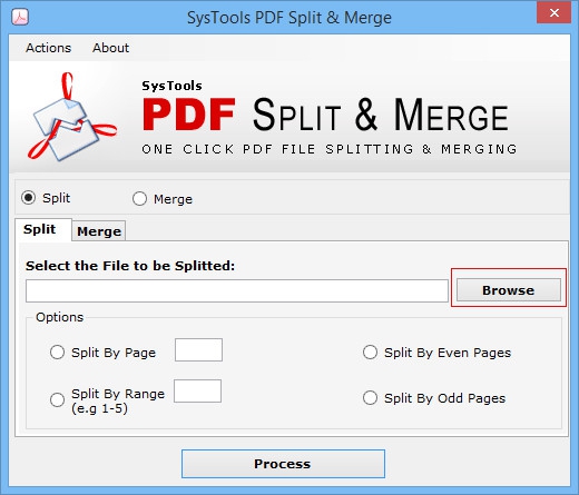 SysTools PDF Split and Merge : SysTools PDF Split and Merge :