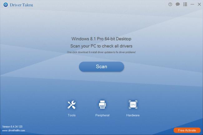 โปรแกรม อัปเดต สำรอง หาไดร์เวอร์ Driver Talent