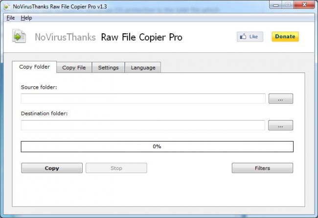โปรแกรมก๊อปปี้ไฟล์ โฟลเดอร์ Raw File Copier Pro โปรแกรมก๊อปปี้ไฟล์ โฟลเดอร์ Raw File Copier Pro