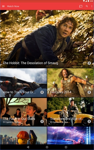 Google Play Movies and TV (App ดูหนัง ดูทีวี จาก กูเกิ้ล) : 